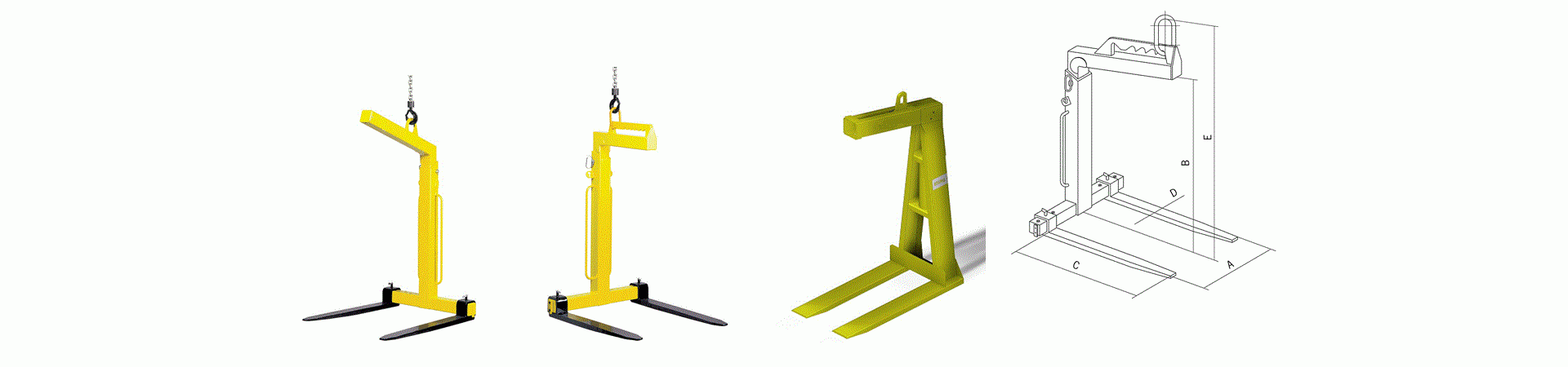 Garfo Empilhadeira Para Ponte Rolante